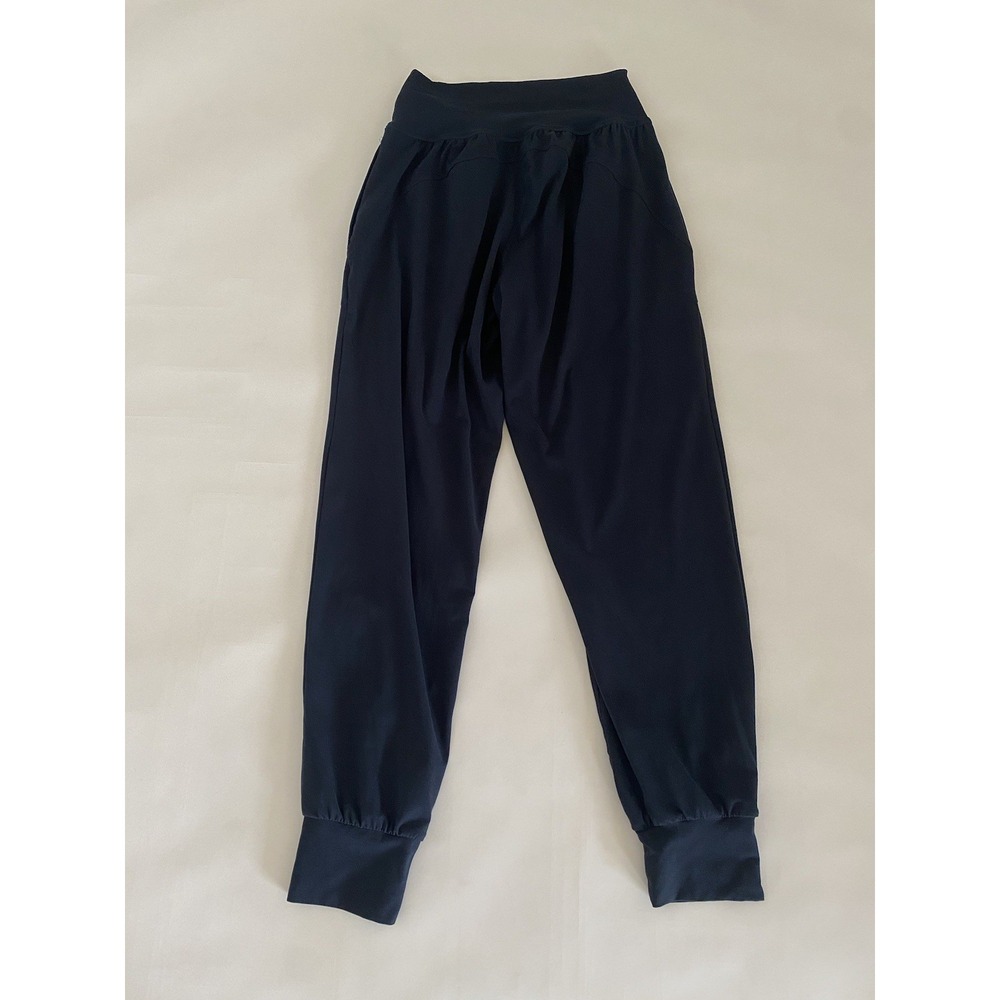 RAE MODE Butter Soft Sz Small Jogger Pockets Navy Blue Yoga Womens Excellent - Picture 5 of 14